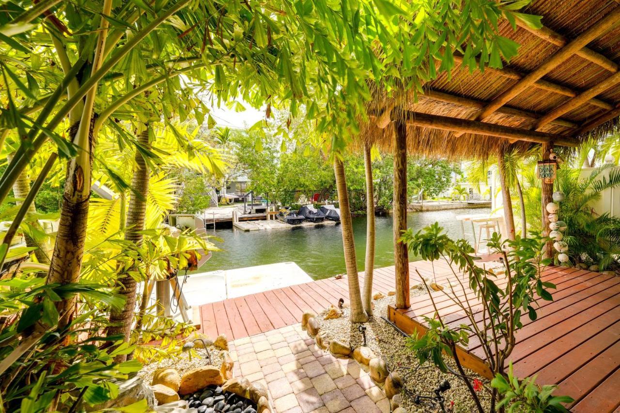 Waterfront Key West Oasis With Float Dock! Villa ภายนอก รูปภาพ